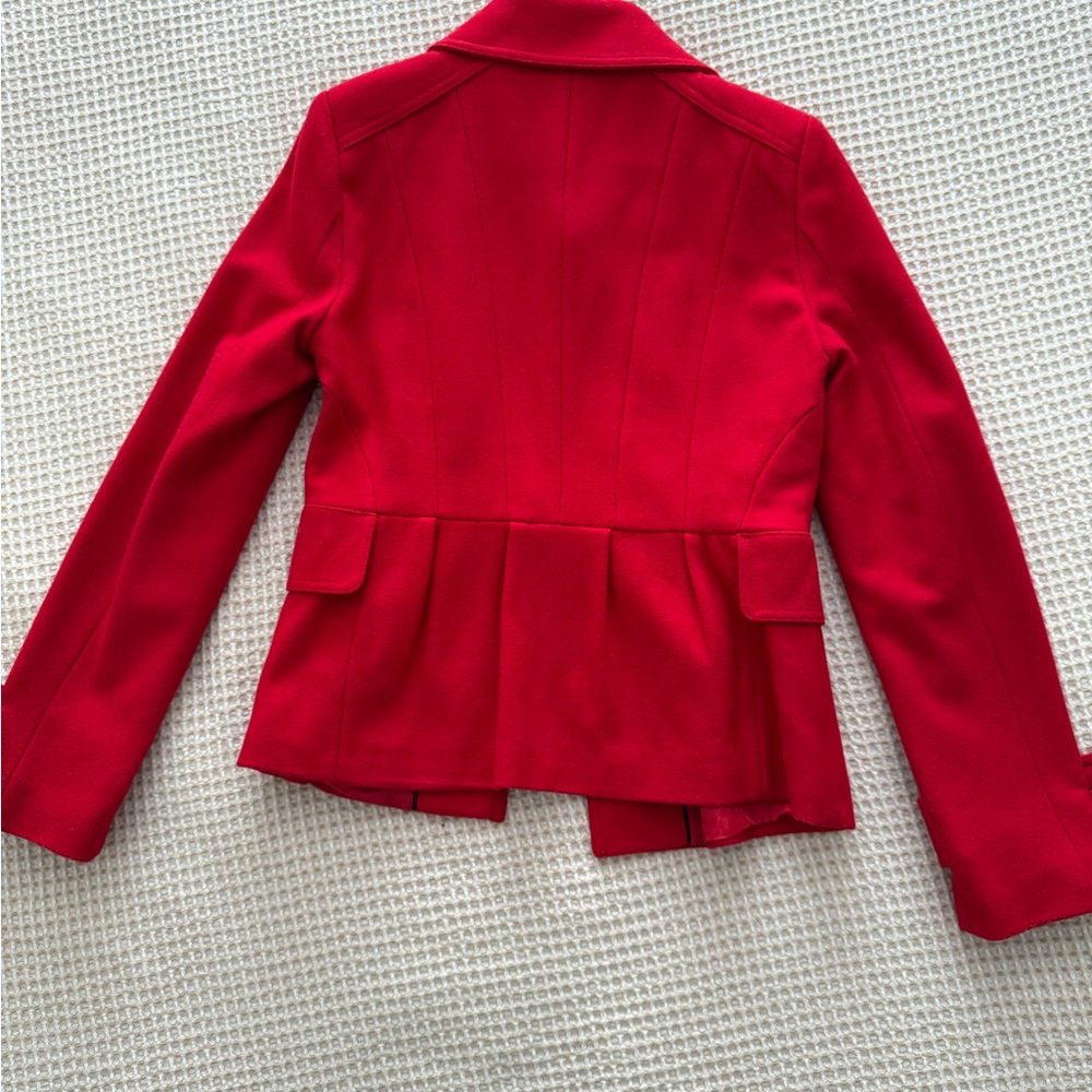 Express Red Jacket with Gold Accents - Picture 6 of 13